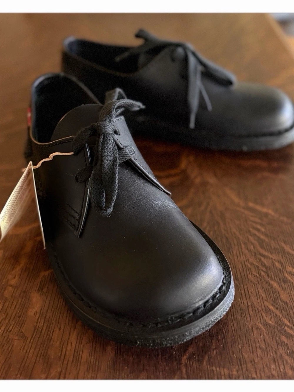 Duckfeet Black Leather Lace-Up Comfort Oxford Casual Shoes EU 40